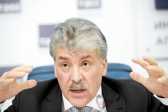 Павел Грудинин бросает вызов власти