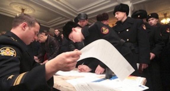 Моряки ЧФ досрочно выбирали президента