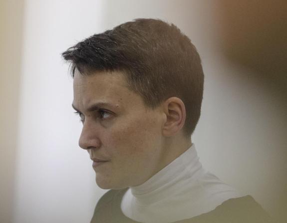 Надежда Савченко, объявившая о прекращении голодовки, ничего не ест