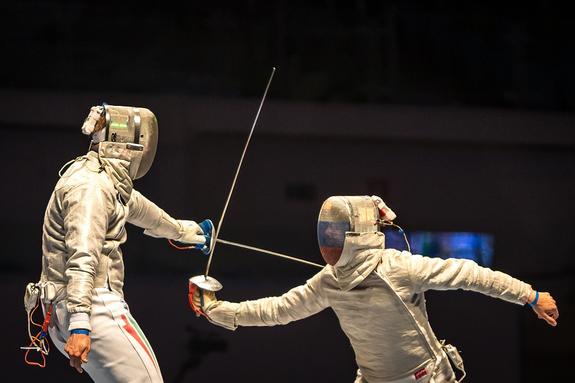 Инна Дериглазова выиграла золото чемпионата Европы по фехтованию