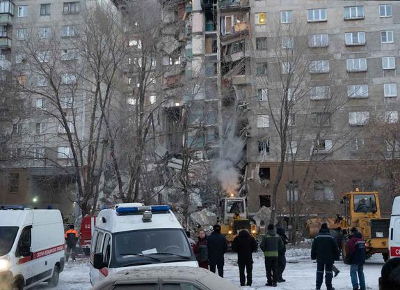 В Магнитогорске приступили к демонтажу поврежденных при взрыве подъездов