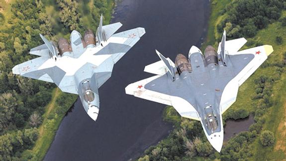 США покрасили свои истребители в камуфляж СУ-57