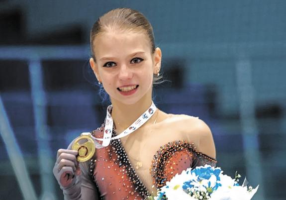 Трусова выходит в космос