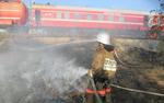 Пожарные поезда Приволжской железной дороги  14 раз тушили  природные пожары летом 2020 года