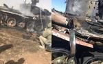 Во время военных учений в Астрахани подбили танк Т-90A. По нему по ошибке выстрелили свои же 