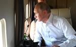 Владимир Путин осмотрел пострадавшие от природных пожаров районы области