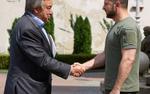 Зеленский рассказал что обсудил с Гутеррешем зерновую сделку и ситуацию вокруг Запорожской АЭС