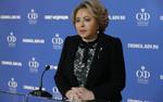 Спикер Совфеда Матвиенко: Россия настаивает на объективном расследовании ситуации с «Северными потоками»
