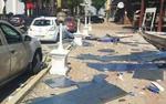 В результате обстрела администрации Донецка пострадали два мирных жителя