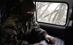 Российские канониры ведут огонь по противнику из 152-мм гаубиц Д-20 на расстояние более 17 км
