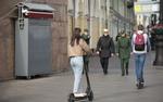 В Калининском районе Петербурга произошло ДТП с самокатчиком