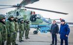 Губернатор Подмосковья поблагодарил пилотов вертолетной эскадрильи за выполнение задач СВО