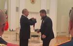 Путин вручил Кадырову орден «За заслуги перед Отечеством» II степени