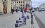 В Комтрансе обсуждают особенности парковок для самокатов на улицах Петербурга