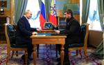 Путин провел в Кремле рабочую встречу с Кадыровым