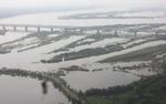 Волна паводка вышла из Амура в море