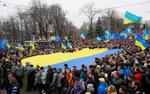На Банковой улице в Киеве слышны взрывы (прямая трансляция с Евромайдана)