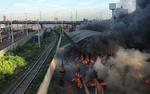 Причина пожара на московской станции Ржевская - поджог