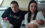 Американка не знала о беременности, пока не родила близнецов