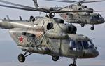 Военный вертолет Ми-8 произвёл вынужденную посадку в Псковской области