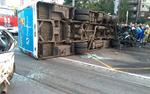 Видео, как в Петербурге BMW протаранил автобус с пассажирами
