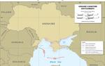 Украина нарисовала себе половину Черного моря