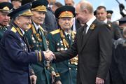Путин:  "С каждый годом мы все больше  чувствуем нравственную мощь триумфа нашего народа"