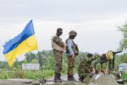 Видео ракетного удара ВСУ по позициям ополченцев Донбасса выложил депутат Рады