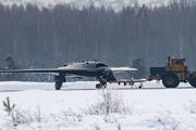 Появилось видео первого совместного полета Су-57 и "Охотника"