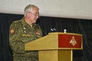 Заместитель министра обороны России Андрей Картаполов открыл оперативно-специальный сбор с руководящим составом