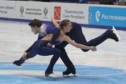 Фигуристы Александра Бойкова и Дмитрий Козловский  победили на чемпионате России среди спортивных пар  