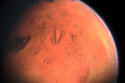 Уфологи нашли на Марсе объект, похожий на двухкилометровый корабль инопланетян