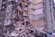 В Ижевске обрушились девять этажей жилого дома