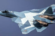 Истребитель пятого поколения Су-57 совершил первый полет с двигателем 2-го этапа