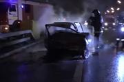 В результате ДТП и возгорания автомобиля на МКАД погибли женщина и мужчина