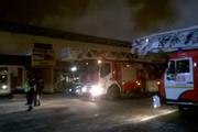 В Москве пожар на рынке "Садовод" тушили несколько часов 100 огнеборцев