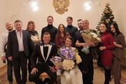 Новая жена Дмитрия Тарасова опубликовала фото в свадебном платье‍