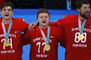 Путин поблагодарил российских хоккеистов за гимн России