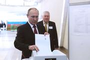 Данные экзит-поллов свидетельсвуют о том, что Путин выигрывает выборы в 1-м туре
