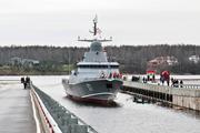 В Санкт-Петербурге спустили на воду малый ракетный корабль "Шквал"