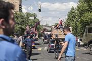 Активисты, требующие отставки мэра Еревана, перекрыли одну из улиц города