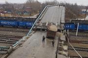 Видео, как в Амурской области  на Транссиб рухнул мост