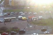 В Петербурге при столкновении  автобуса и маршрутки пострадали 10 человек