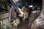 Передний рубеж обороны воюющих против ВСУ бойцов ополчения ДНР сняли на видео