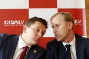 В новом правительстве Латвии уже через месяц наметился раскол