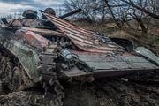 Кадры с подорвавшейся под Донецком разведывательной машиной ВСУ выложили в сеть