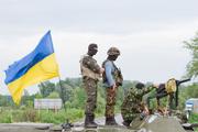 Уничтожение ВСУ бронетехники защитников Донбасса запечатлели на видео с воздуха