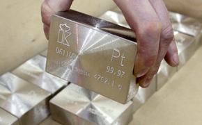 Производство платины растёт быстрее золота