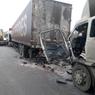 В Челябинской области на пути в Москву столкнулись шесть машин