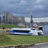 В Петербурге спустили на воду скоростной катамаран «Форт Александр I»